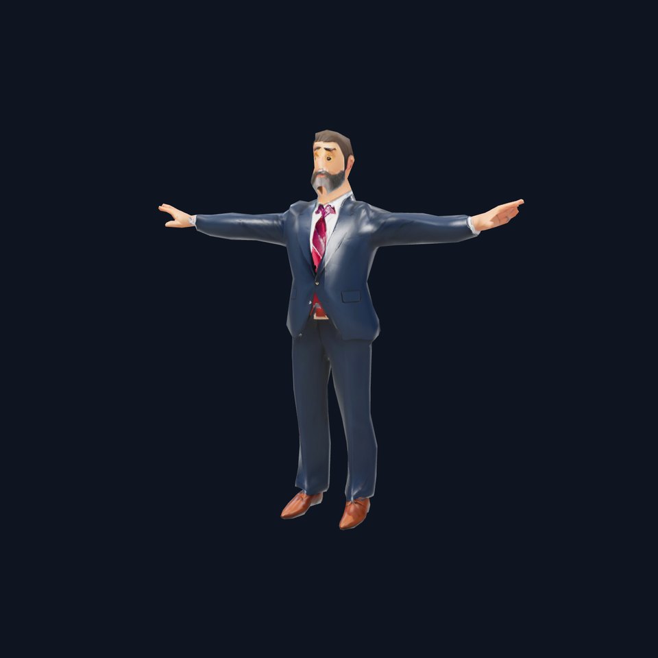Dapper Executive Suit model pack